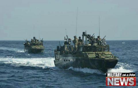 دستکیری 10 تفنگ دار دریایی آمریکا در آب های سرزمینی ایران