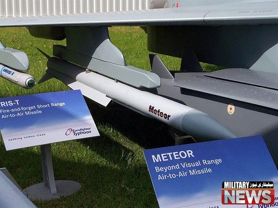 معرفی موشک پیشرفته هوا به هوای میتئور Meteor ساخت انگلستان