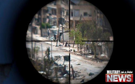 هد شات تیربارچی داعش توسط تک تیرانداز ارتش سوریه