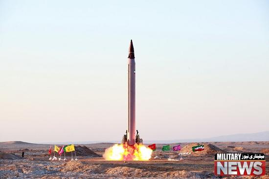 آزمایش موفق موشک بالستیک جدید ۲ هزار کیلومتری ایران