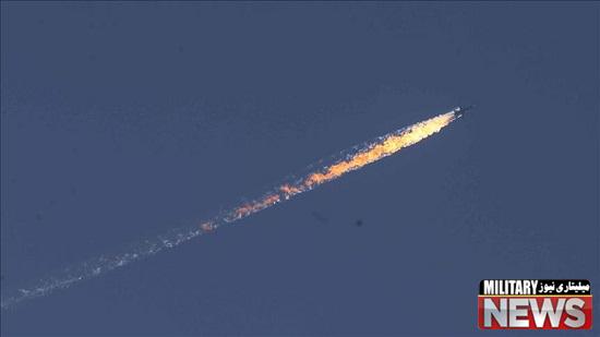 ترکیه یک جنگنده روسی سوخو 24 را در مرز سوریه هدف قرار داد