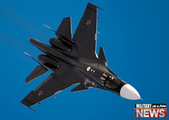 تحویل جدیدترین مدل جنگنده سوخو ۳۴ به ارتش روسیه برای جنگ با داعش