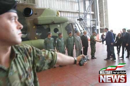 تجهیز ارتش صربستان دو فروند بالگرد+عکس
