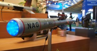 موشک ضد زره ناگ در یک نمایشگاه نظامی