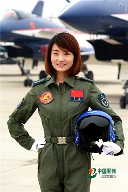 اولین خلبان زن جنگنده در چین کشته شد+عکس