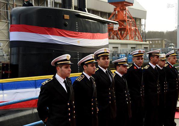 مصر زیردریایی آلمانی تحویل گرفت+عکس