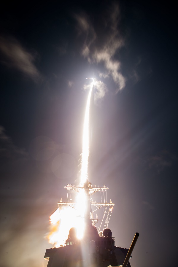 انجام آزمایش موشکی توسط ژاپن و آمریکا+عکس