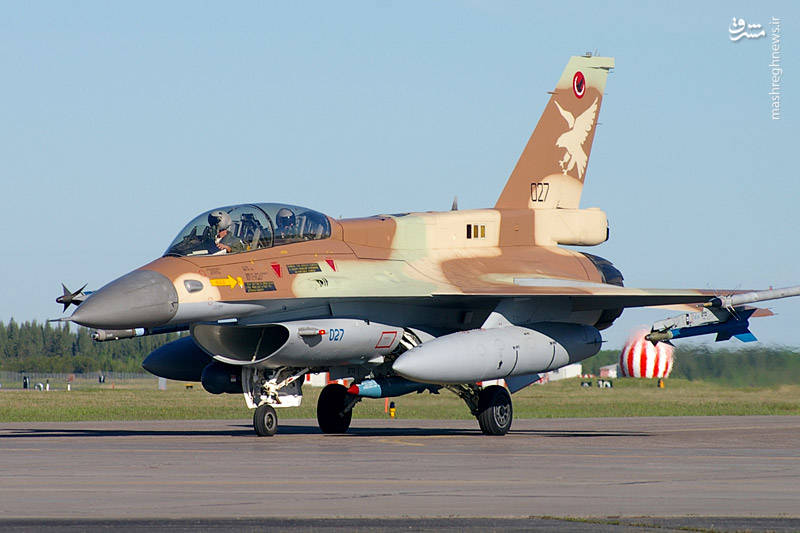 یک فروند اف ۱۶ دی اسراییلی