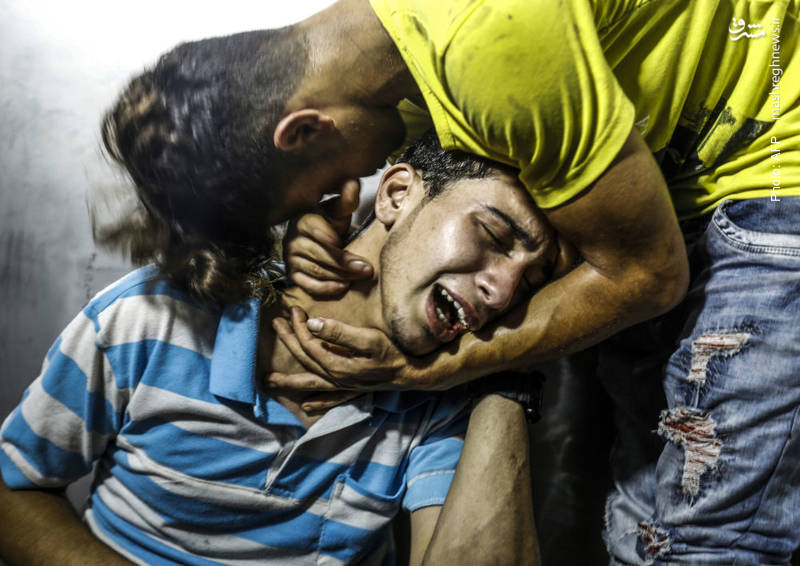 شهادت دو نوجوان 15 و 16 ساله در خیابان های غزه به دلیل بمباران رژیم صهیونیستی
