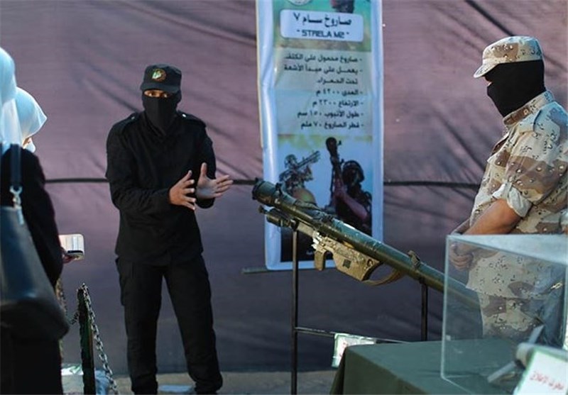 1469991322 1761612 183 - برپایی نمایشگاه سلاح‌های گردان‌های قسام در غزه +تصویر