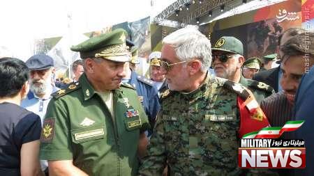 1773430 569 - دیدار فرمانده ارشد ایرانی با وزیر دفاع روسیه+تصویر
