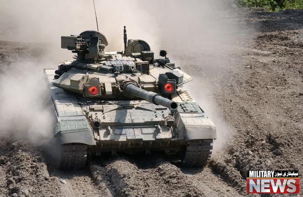 2 t90s tank - سوریه 40 تانک T90 را از روسیه تحویل گرفت