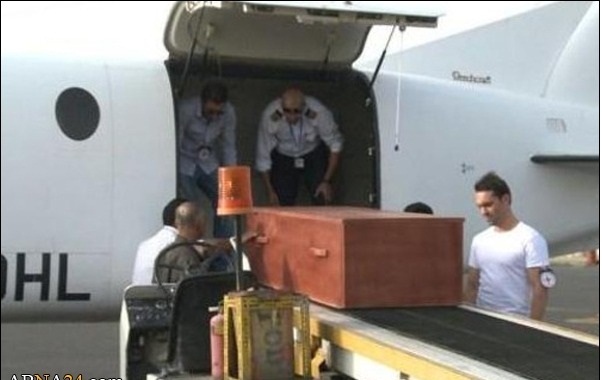 4536011185 - تحویل جسد خلبان جنگنده ی مغربی ساقط شده در یمن