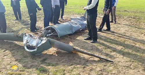 50513 261 - سقوط یک پهپاد در استان خوزستان