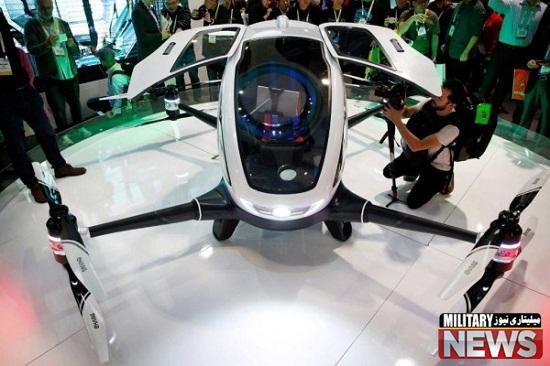 ces 2016 drone Ehang 184  - ساخت پهپاد مسافربری در روسیه!
