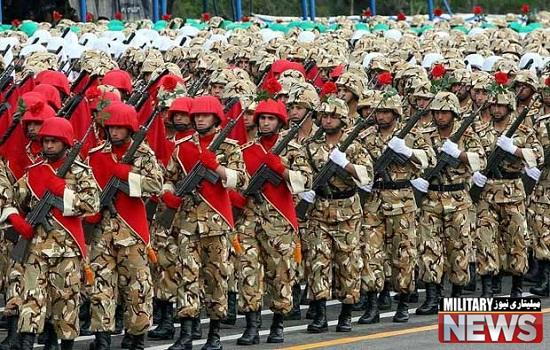 iran army 2016 - رتبه بندی قوی ترین ارتش های جهان در سال ۲۰۱۶