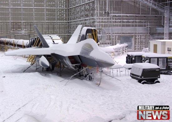 mckinley climatic labrotary f  22 raptor - گزارشی از بزرگ ترین آزمایشگاه آب و هوایی جهان برای تست هواپیماهای نظامی