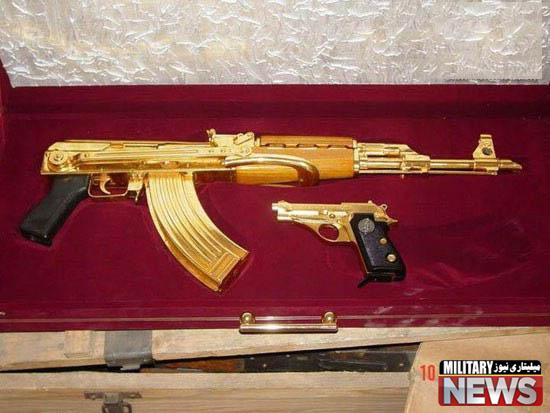 saddam golden guns (2) - هفت تیر طلایی صدام در روسیه پیدا شد + عکس