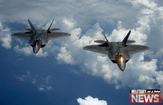 top 10 most danger jet fighter in dog fight (7) f22 - با ۱۰ جنگنده برتر جهان در نبرد مستقیم هوایی آشنا شوید