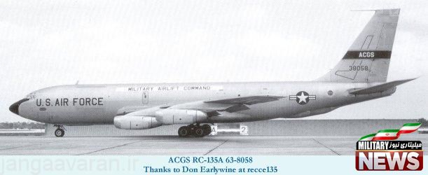rc135a4 - هواپیمای جاسوس الکترونیکی RC-135