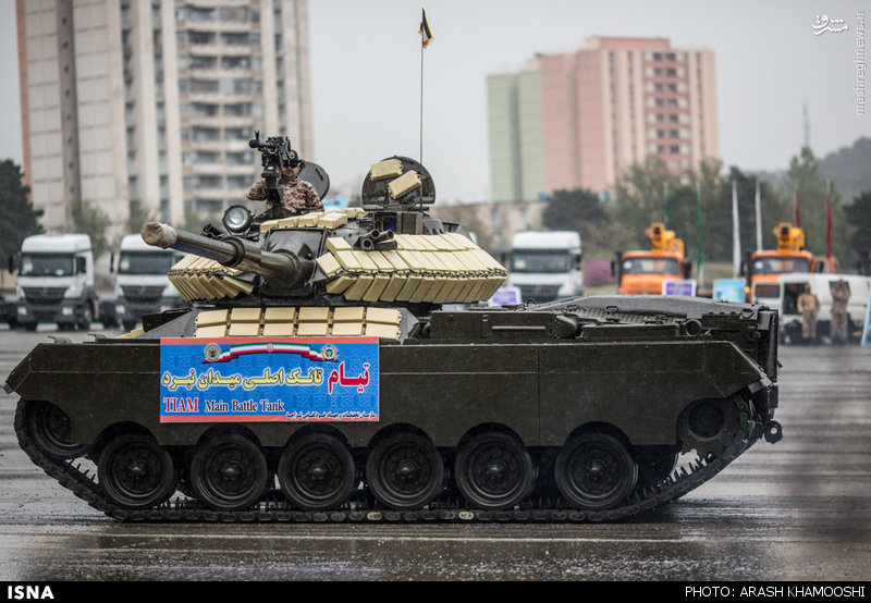 1560930 152 - «تیام»؛ تانکی که از دل تجارب فرامنطقه‌ای به ارتش ایران بازگشت +عکس
