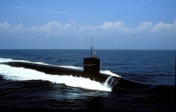 زیردریایی اتمی آمریکا در راه گوام