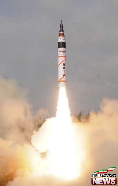 هند موشک قاره پیمای اتمی آزمایش کرد