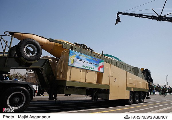 ghadr f1 - توان و قدرت موشکی ایران
