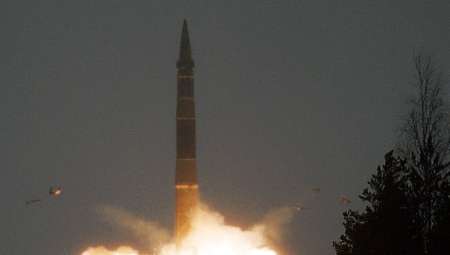 روسیه موشک قاره پیما با کلاهک شبه جنگی پرتاب کرد