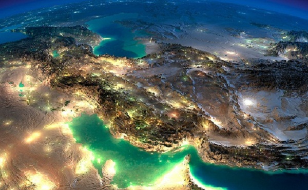 iran map - قدرت نظامی ایران در منطقه و جهان با توجه به سلاح ها و موقعیت جغرافیایی