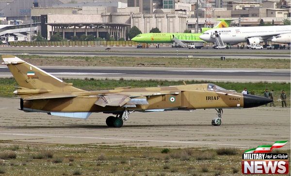 IRIAF Su 24 - معرفی بهترین جنگنده های نیروی هوایی ایران