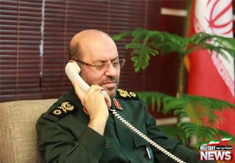 تماس تلفنی سردار دهقان با وزیر دفاع سوریه