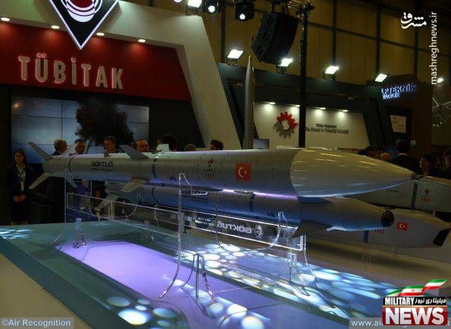 1937886 - عکس/ اولین موشک هوا به هوای بومی ترکیه