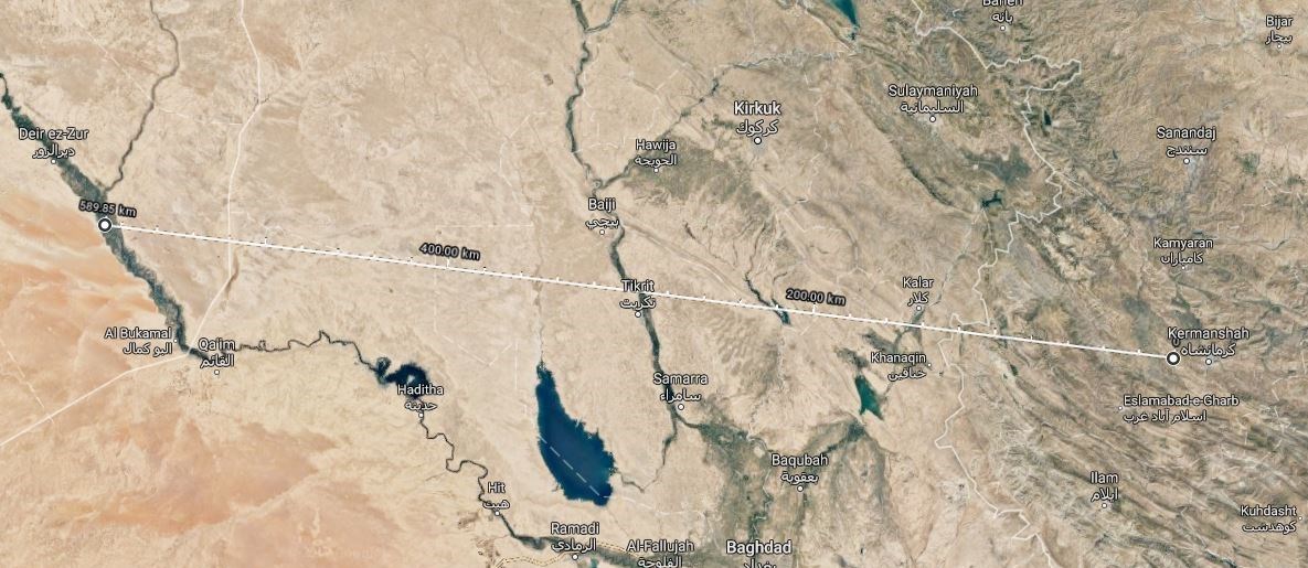 13960410125526550112765810 - مستندات اصابت دقیق موشک‌های سپاه به مواضع داعش + تصاویر و نقشه‌