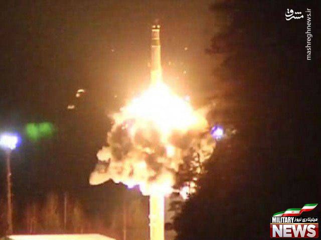 2093605 - عکس/ روسیه موشک «شیطان۲» را آزمایش کرد