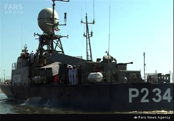 2128347 - شناور موشک انداز «سپر» در دریای خزر به ناوگان دریایی ارتش ملحق شد +عکس