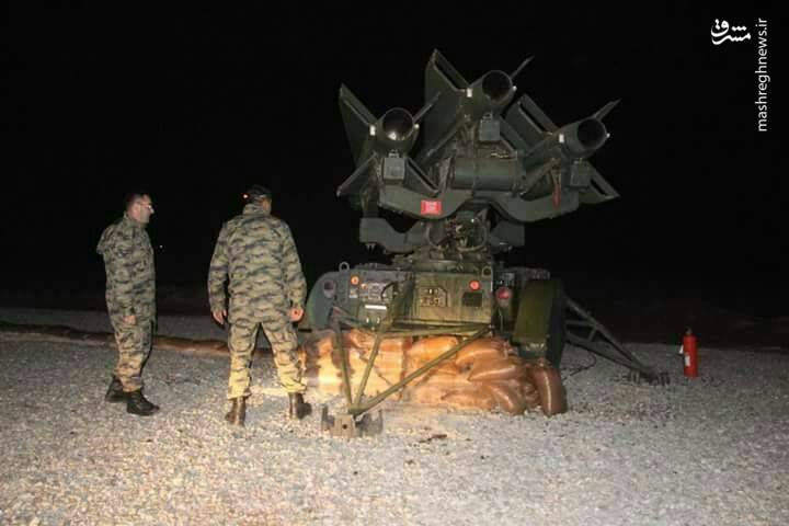 2154737 - عکس/ موشک ضد هوایی ترکیه در شمال سوریه