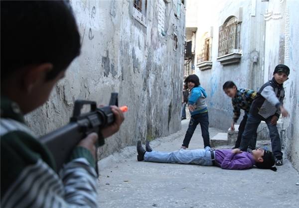 2174703 - تأثیر جنگ بر بازی‌های کودکان فلسطینی +عکس