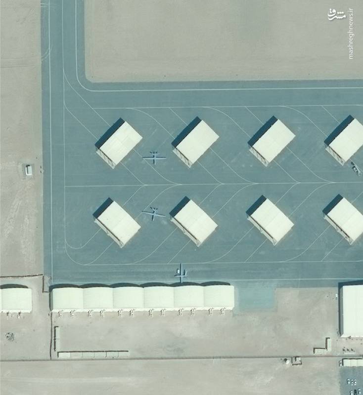 امارات به پهپاد چینی مجهز شد+تصویر ماهواره ای