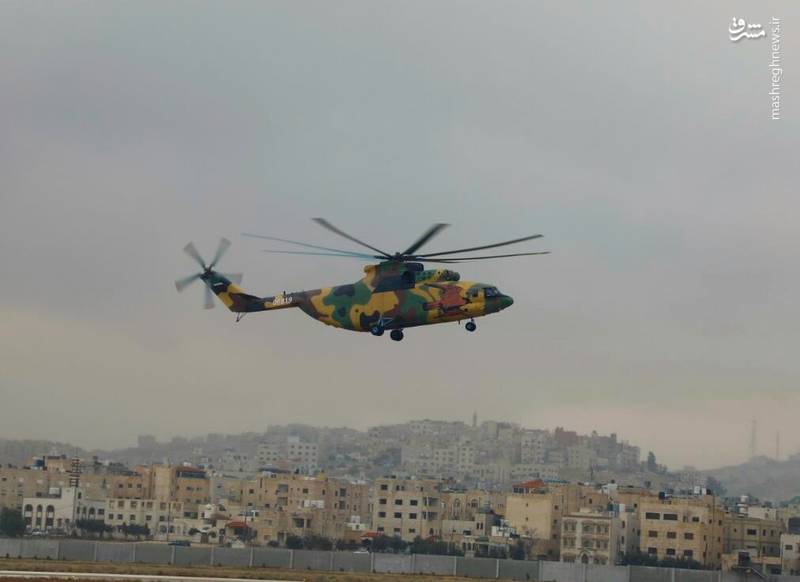 تحویل سنگین ترین بالگرد عملیاتی دنیا به اردن+عکس