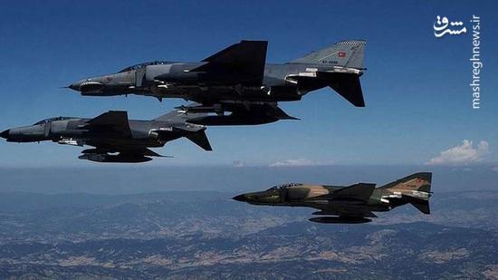 حمله ترکیه به مواضع پ ک ک در عراق