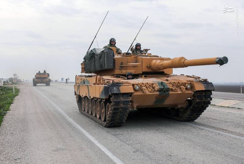 2192526 - اردوغان با چه سلاح‌هایی به جنگ شبه نظامیان کُرد در عفرین رفته است؟ +تصاویر