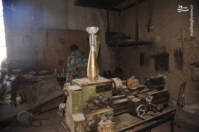 2211766 - عکس/ کارگاه ساخت موشک شیمیایی در غوطه شرقی