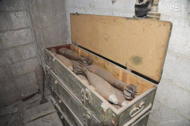 2211769 - عکس/ کارگاه ساخت موشک شیمیایی در غوطه شرقی