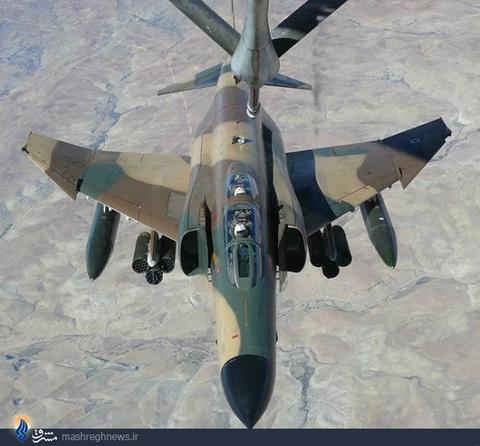 اورهال یک فروند جنگنده اف 4 در تهران