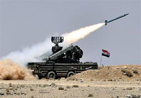 2229247 - جزئیات جدید از مقابله پدافند هوایی سوریه با حمله موشکی