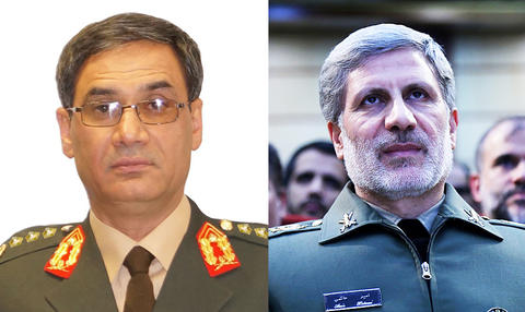 2246903 - وزیر دفاع افغانستان وارد تهران شد