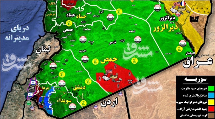2292394 - همه آنچه که باید درباره 33 هزار تروریست در جنوب سوریه دانست + تصاویر و نقشه میدانی