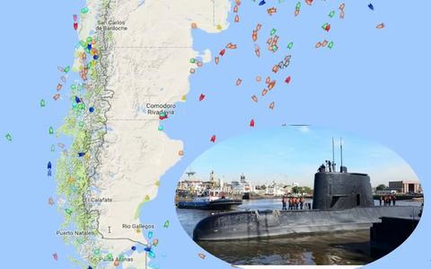 2386681 - بقایای زیردریایی مفقود شده آرژانتین کشف شد