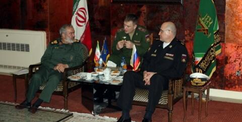 رایزنی سردار فدوی با ژنرال روس درخصوص وضعیت منطقه